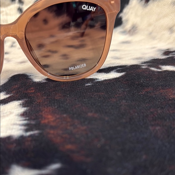 Quay Australia It’s My Way Polarized Tan Sunglasses NWT NEW - Picture 4 of 4